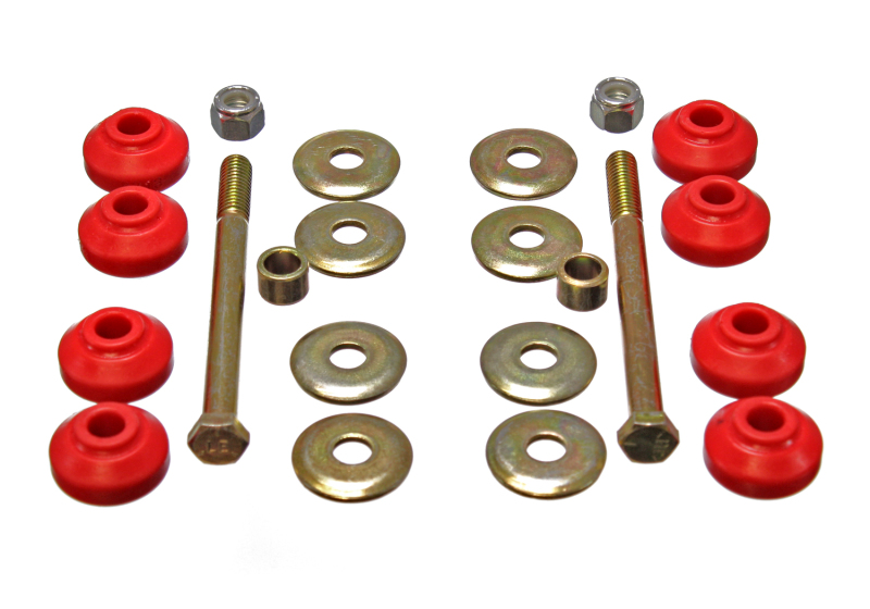 Dodge SRT4 Sway Bar Endlinks - Front - Energy Suspension - Hyper-Flex Polyurethane - Red - `03-`05